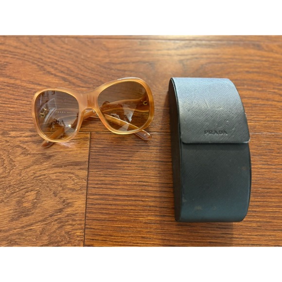 Prada Accessories - PRADA Sunglasses camel Ladies With Case SPR09L-A